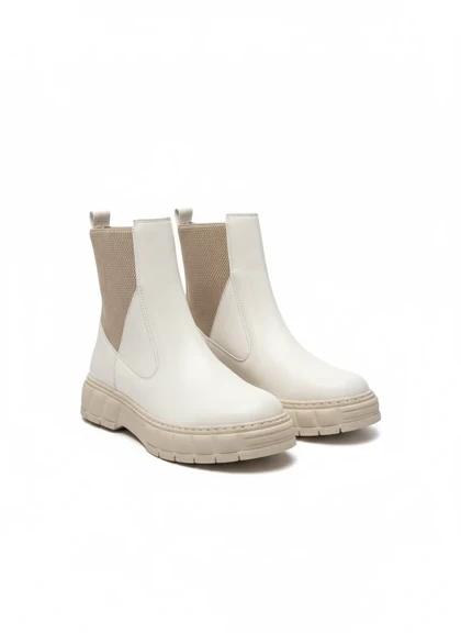 نیم بوت زنانه رزمری مدل Rosse merry Flat Ankle Boots SH5901