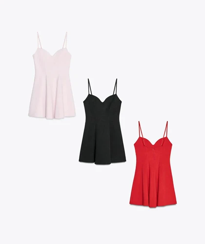 پیراهن عروسکی بندی Zara337