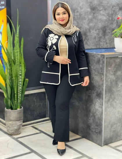شلوار دمپا گشاد کلاسیک کد : 10025