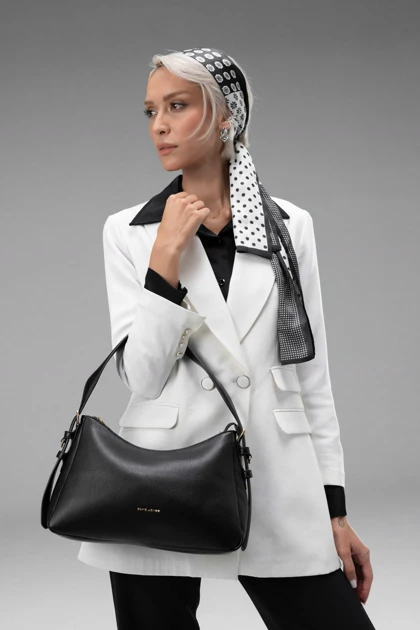کیف دستی زنانه چرم مصنوعی دسته دار دیوید جونز DAVIDJONES