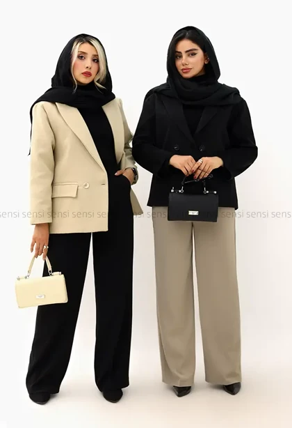 شلوار کرپ بگ لخت کد1005003