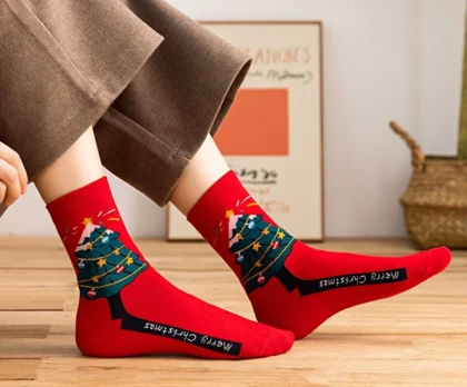 جوراب کریسمسی 1329 وارداتی