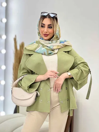 مانتو لینن آستین سگک