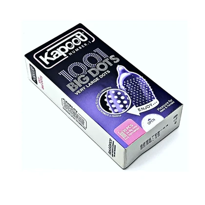 کاندوم خاردار بیگ دات کاپوت 10 عددی