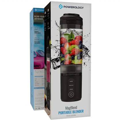 بلندر و مخلوط کن شارژی پاورولوژی Powerology مدلPRPBB8301GY قابل حمل