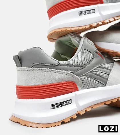 کفش کتانی طوسی قرمز REEBOK Unphased Pro مدل 4612