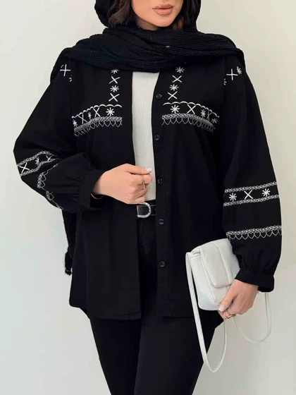 شومیز گلدوزی آدلیا