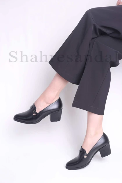 کفش پرسنلی پاشنه‌دار یاسمن