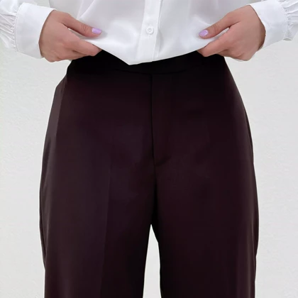 شلوار زنانه کرپ بگ