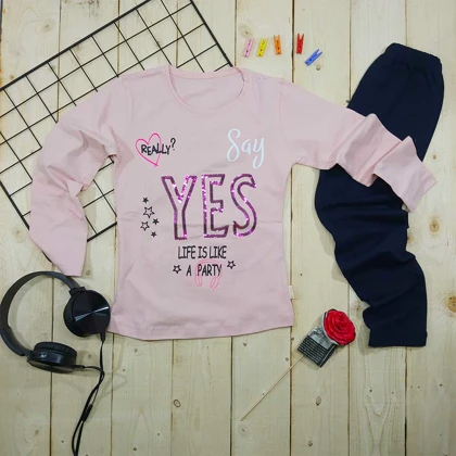بلوز و شلوار دخترانه YES