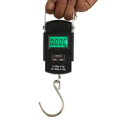 ترازوی دیجیتالی قلاب دار اورجینال Portable Electric Scale مدل WH-A08