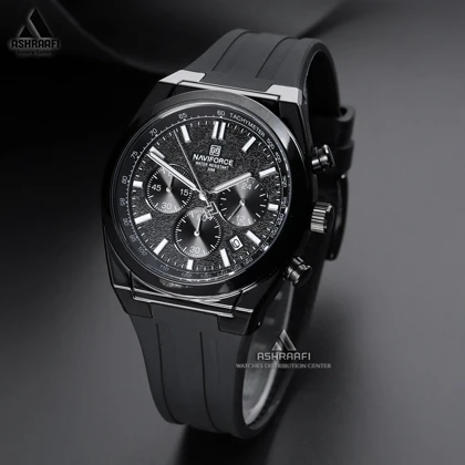 ساعت نیوی فورس مشکی Naviforce NF8080K