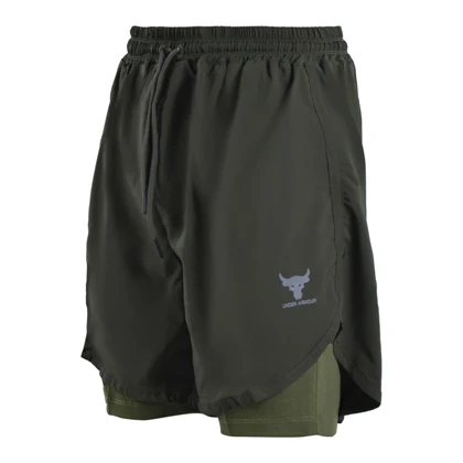 شلوارک کشاله دار ورزشی مردانه آندر آرمور مدل 4H0218 یشمی