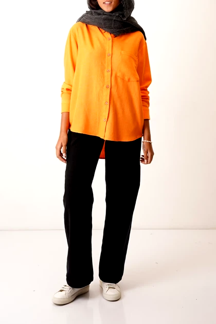 شومیز بیسیک پشت بلند زنانه