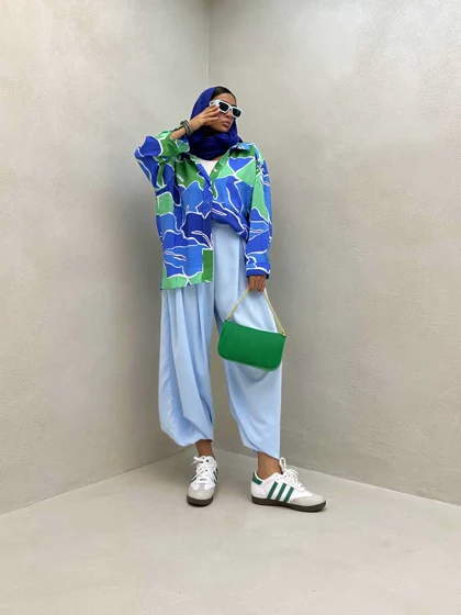 شومیز طرح رنگ