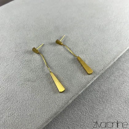 گوشواره زنانه آویز بلند ژورنالی 20429