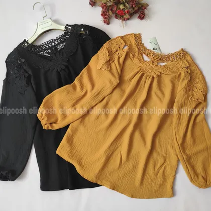 A564- شومیز گلشیفته