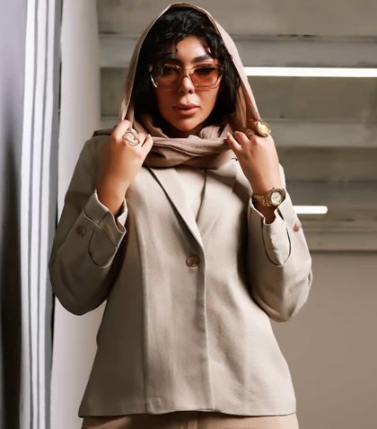 کت لینن Pinki 2421