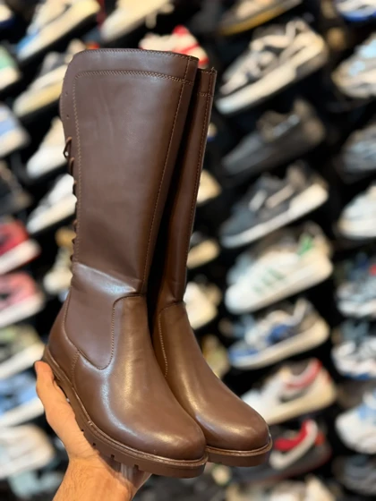 بوت بلند زنانه پشت بندی