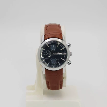 ساعت مچی زنانه الگانس Elegance با بند چرم و سبک 3موتوره