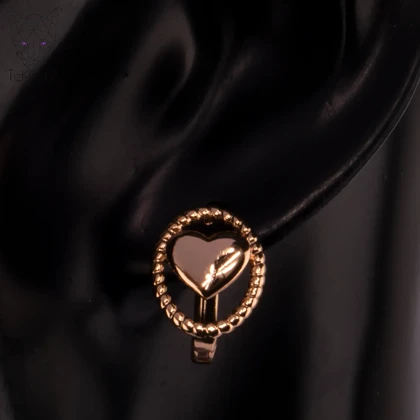 گوشواره حلقه‌ای تندیس عشق ژوپینگ