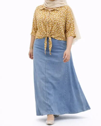 شومیز گره‌ای پفکی دخترانه 7378