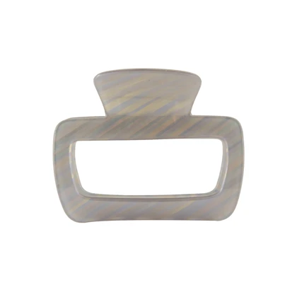 کلیپس زنانه مدل مربعی شفاف