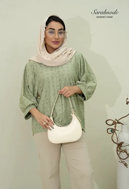 شومیز جلوبسته زاپ‌دار