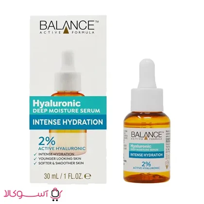 سرم آبرسان بالانس مدل hyaluronic 2% حجم 30 میل