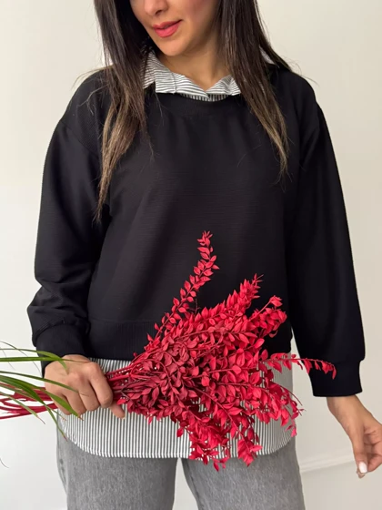 شومیز مانتویی دوتیکه پرتو