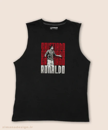 تاپ مردانه و زنانه طرح کریستیانو رونالدو کد 961