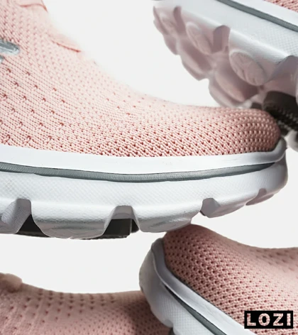 کتانی طبی زنانه صورتی اسکیچرز SKECHERS