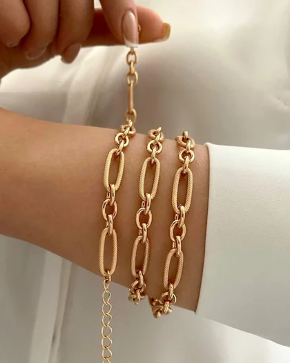 دستبند زنجیری یورمن ژوپینگ