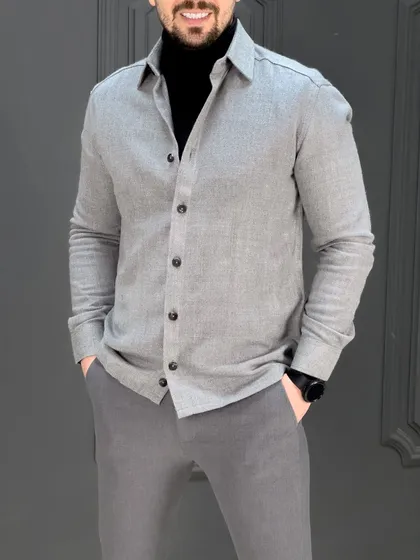 پیراهن 270605 AKOMOD طوسی
