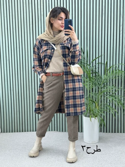 پالتو بلند پشمی