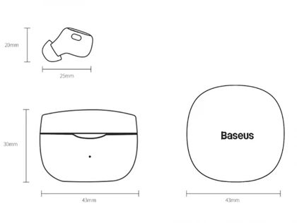 هندزفری بلوتوث بیسوس Baseus WM01 Wireless Earphones