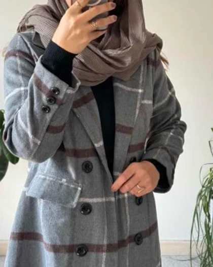 پالتو پشمی یقه انگلیسی
