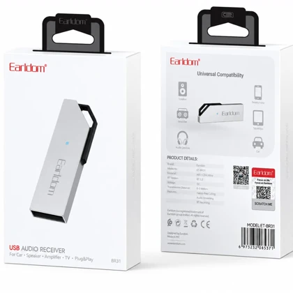 دانگل بلوتوث USB خودرو ارلدام Earldom مدل ET-BR31