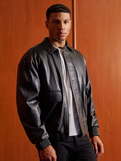 جکت چرمی / رنگ مشکی / برند NEGRO ترکیه