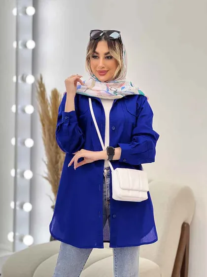 مانتو دو جیب پیله