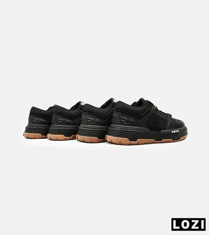 کفش کتانی مشکی قهوه ای AMIRI MA2 Leather