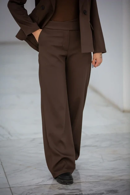 شلوار زنانه بلدینگ دکمه نما