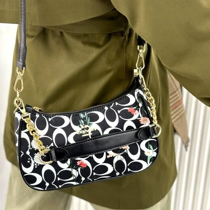 کیف زنانه طرح دار کوچ Coach Bag A02