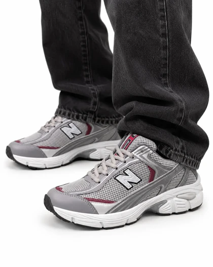 کتانی بزرگ پا مدل نیوبالانس 509 طوسی سفید New Balance509