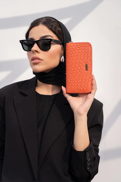 کیف پول زنانه دیوید جونز مدل David Jones p132-510