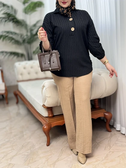 تونیک مراکشی سه دکمه 3179