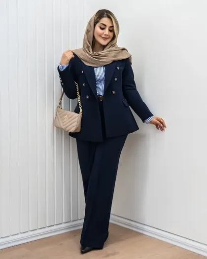 کت و شلوار خانومی کد 2706