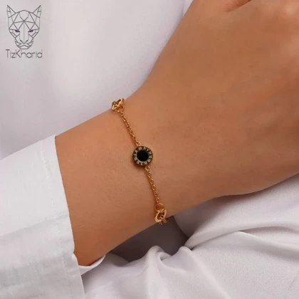 دستبند مینیمال بولگاری گلد