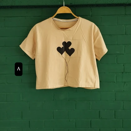 تیشرت کراپ نخ پنبه