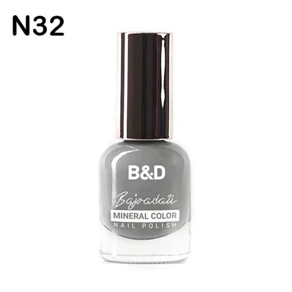 لاک ناخن بی اند دی B&D ساده سری N